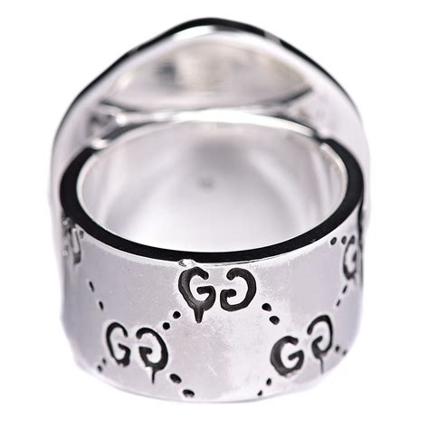 gucci mens skull ring|Gucci ghost ring dupe.